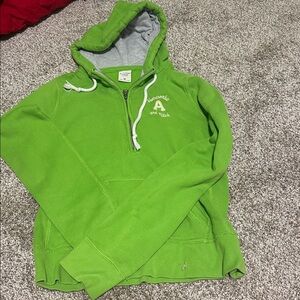 Abercrombie & Fitch Lime Green Hoodie